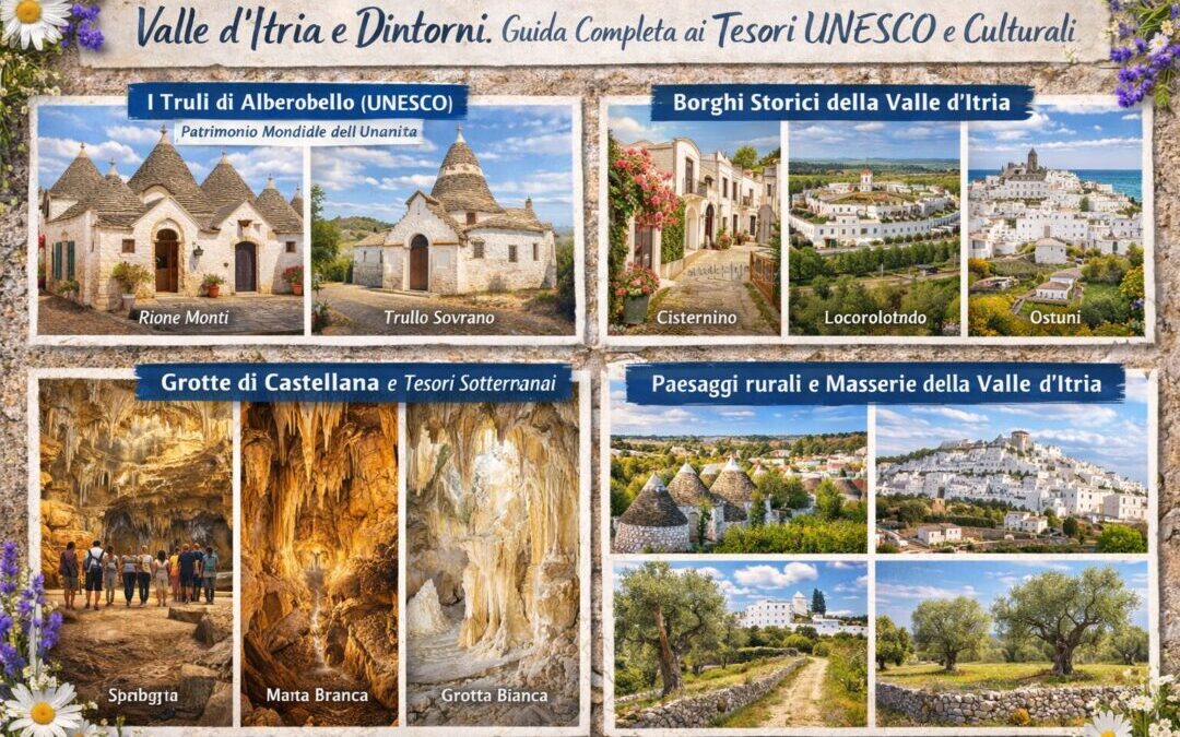 Valle d’Itria e Dintorni: Guida Completa ai Tesori UNESCO e Culturali 2026
